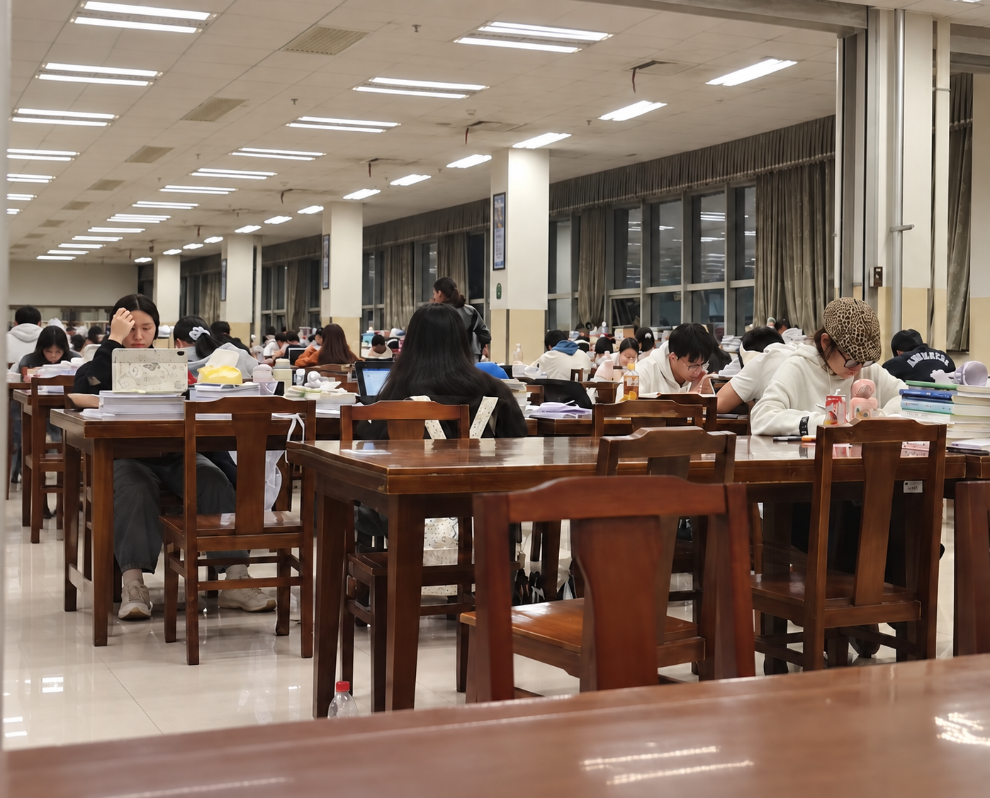 图书馆自习与本科阶段的学习积累